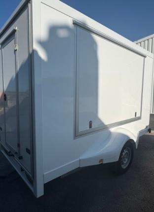 Aménagement d'une remorque foodtruck pour plat traditionnel par Laromorque