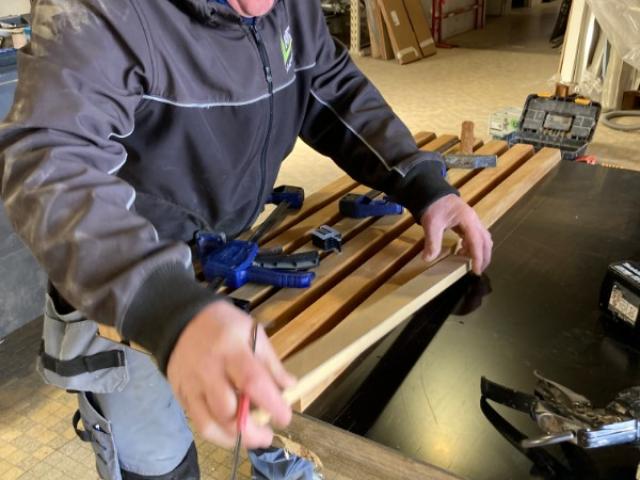 Habillage extérieur d'un conteneur 